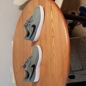Air force ones. Olive green